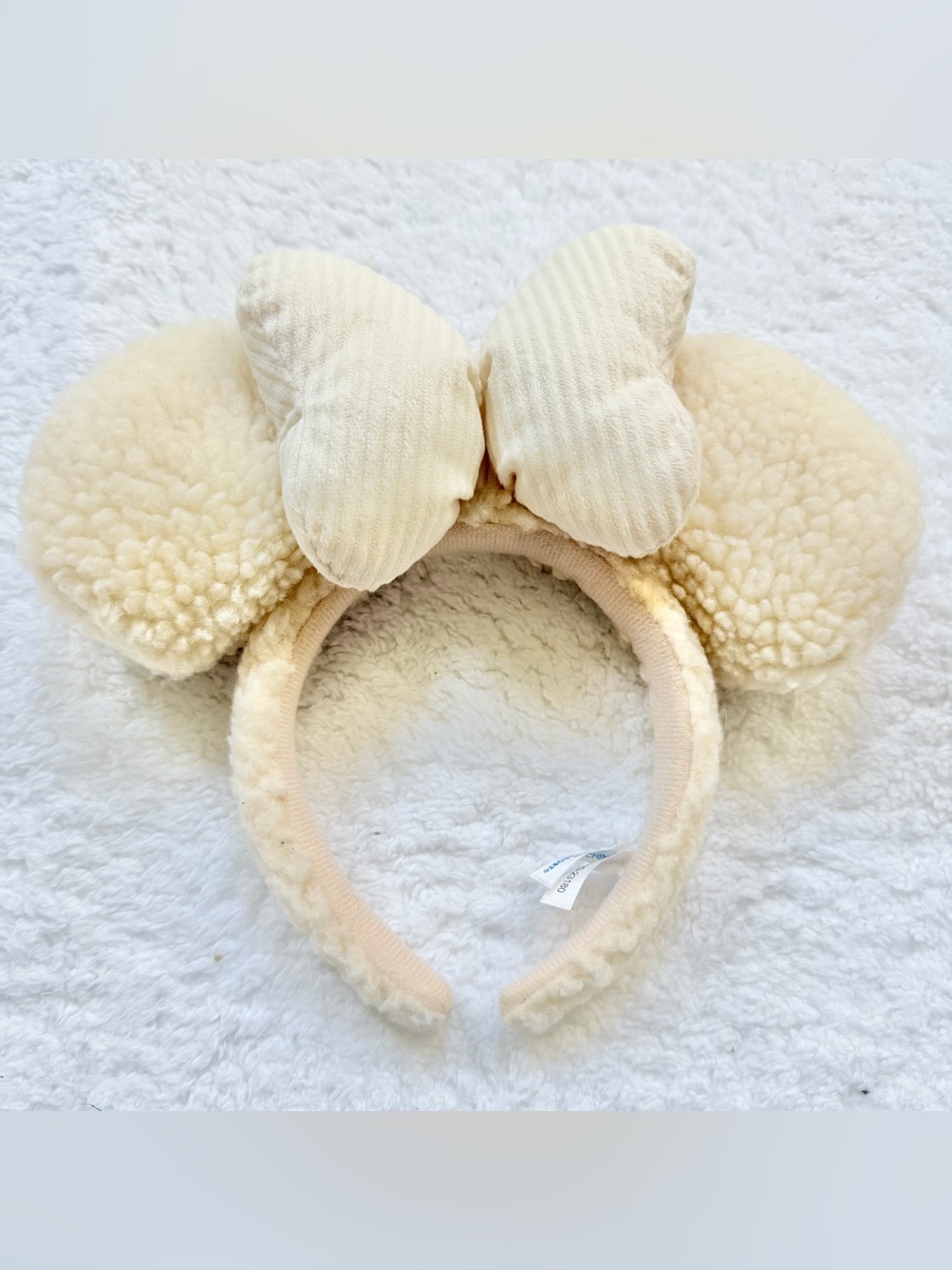 Authentic Mickey Mouse Ears Tokyo Disney Resort Japan Headband Shearling UGG